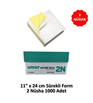 UMUR Sürekli Form 11x24 2 Nüsha 1000 li