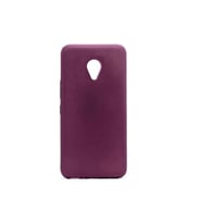 Meizu M5S Uyumlu Kılıf Zore Premier Silikon Kapak (Mürdüm)