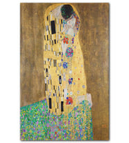 Cakatablo Gustav Klimt Öpücük Tablosu MDF Tablo