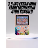 Game Box Mini 500 Adet Retro Oyun Taşınabilir Oyun Konsolu