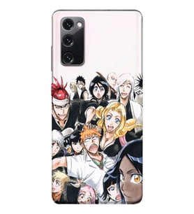 Samsung Galaxy S20 FE Uyumlu Bleach Tasarımlı Şeffaf Telefon Kılıfı