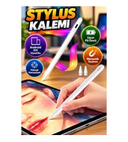 Yeni Nesil Android ve iOS Uyumlu Yüksek Hassasiyetli Stylus Tablet Telefon Kalemi