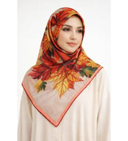 Soft Pamuk Eşarp-06109 (Nar Çiçeği)