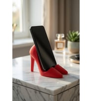 MYCRAFT3D Topuklu Ayakkabı Telefon Standı – Dekoratif Telefon Tutucu