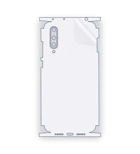 SChitec Xiaomi CC9 Uyumlu Fullbody Arka Kaplama Hidrojel Koruyucu Film