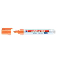 Edding 95 Glass Marker Cam Kalemi Neon Turuncu 