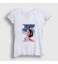 Presmono Kadın Beyaz The Sky Poster Melanie Martinez T-Shirt 472689tt