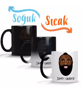 James Harden Sihirli Kupa Bardak Porselen