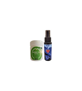 Hemocure Natural Rahatlatıcı Kremi 50 ml + Erkeklere için sprey