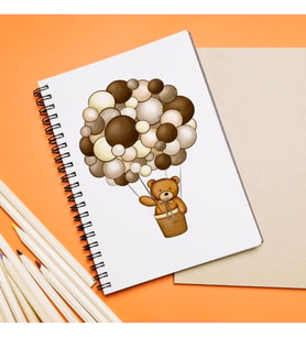 Hoş Geldin Bebek Tasarımlı Defter