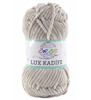 Mlvx Örse Lux Kadife El Örgü İpi Kod/Renk 03228 TAŞ 100 gr 130 mt-1