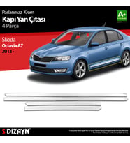 Skoda Octavia A7 Krom Kapı Yan Çıtası 2013-2020