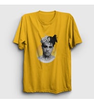 Presmono Unisex Sarı Sun XXXTentacion T-Shirt 48814tt (Sarı)