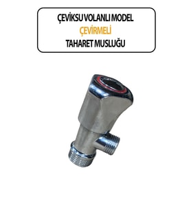 Taharet Musluğu Volanlı Çevirmeli Model