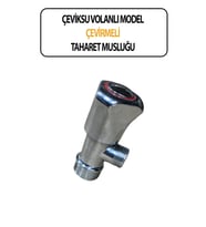 Taharet Musluğu Volanlı Çevirmeli Model