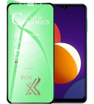 Samsung Uyumlu M12 Ekran Koruyucu 9D Seramik Nano Tam Kaplayan Kavisli