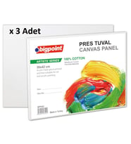 Bigpoint Artists' Pres Tuval 30x42cm x 3 Adet