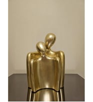 İkili Soyut İnsan Gold Biblo Seti
