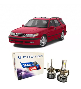 Saab 9-5 Led Xenon Uzun Far Ampulü H7 Mono Yeni Seri Beyaz 2001+