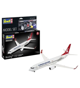 63772 Revell- Turkish Airlines Boeing 737-800 1:144 Maket Kiti