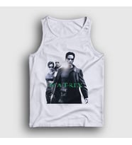 Presmono Unisex Beyaz Neo Film The Matrix Atlet 253901tt