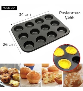 12 Gözlü Kek Kalıbı