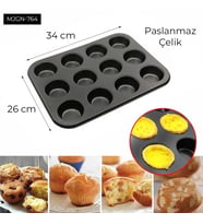 12 Gözlü Kek Kalıbı