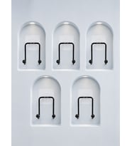 5 Adet Yapışkanlı Askı Çok Amaçlı Mutfak Banyo Düzenleyici Askılık