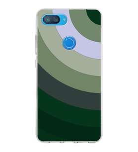 Xiaomi Mi 8 Lite Uyumlu Kapak Renk Cümbüşü Tasarımlı Şeffaf Silikon Kılıf
