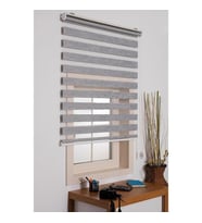 Zebra Stor Perde Bambu Gri 110x200 cm