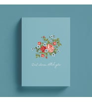 Dost İstersen Allah Yeter İslami Defter (Ayet-Hadisli)
