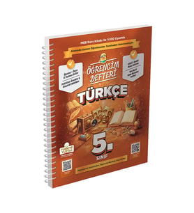 5.Sınıf Türkçe Öğrencim Defteri Murat Yayınları