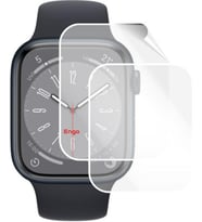 Apple Watch 8 45mm Esnek İle Uyumlu Ekran Koruyucu, Tam Kaplayan Akıllı Saat Koruması, Çizilmeye Dayanıklı Tpu Koruma 2 Adet, Hd Şeffaf
