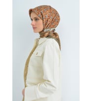 Armine Saf İpek Sura Eşarp-2026 İlkbahar-Yaz- 951800D (A.Yeşil)