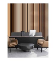 Dreamwall 3D Çizgili Desenli Isı Ve Ses Yalıtımlı Tekstil Duvar Kağıdı (Çok Renkli)