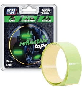 BOSS TAPE BT-09005 35 x 1.5 MT FOSFORLU YEŞİL REFLEKTİF BANT