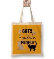 Cat Lover Gifts For Women MEN Bez Çanta Uzun Saplı