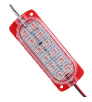 Parlak Yanıp Sönen 24 Volt 1.2 Watt Kırmızı 2835 Modül Led