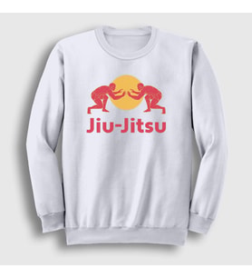 Presmono Unisex Beyaz Jiu Jitsu Masters Güreş Mma Ufc Sweatshirt 532708tt (Beyaz)