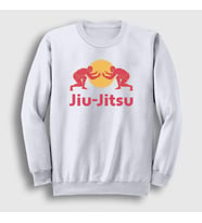 Presmono Unisex Beyaz Jiu Jitsu Masters Güreş Mma Ufc Sweatshirt 532708tt (Beyaz)