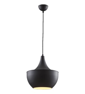 AVONNI AV-4106-M7-BSY Siyah Boyalı Modern Avize E27 Metal 40cm