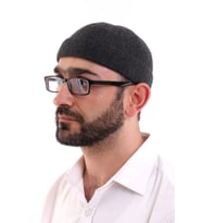 Füme Katlamalı Sade Desen Kışlık Orlon Takke Şapka (Karışık)