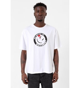 Watchmen Who Watches The Watchmen Beyaz Erkek Oversize Tshirt