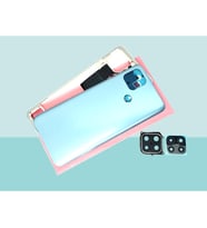 Oppo A15 A15S Uyumlu FULL KASA Arka Kapak Batarya Kapağı - MAVİ