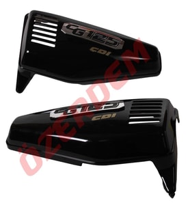 125 CG MODEL YAN KAPAK SİYAH