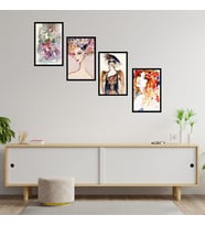 4 Parçalı Çerçeve Görünümlü Mdf Tablo 02