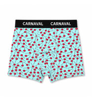 CARNAVAL Lolipop Desenli Premium Pamuklu Erkek Boxer - Açık Yeşil Renkli