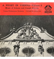 A Night In Vienna - Volume 2 Johann And Joseph Strauss Classic LP Plak (Karışık)