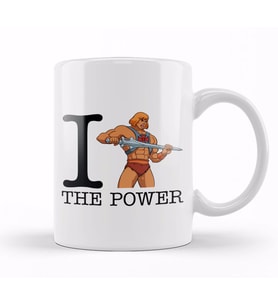 He Man I Love The Power Masters Of Universe Kupa Bardak Porselen