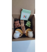 Kişiye Özel 2'li Kahve Fİncanlı & Kokulu Mum Hediye Set